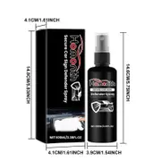 unbrand Secure Car Sign Defender Spray License Transparent Coating Long Lasting Invisible Reflective Spray For Vehicles 100ml Black