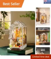 Elegant DIY Book Nook Miniature Kit: A Creative 176-Piece Experience