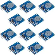 10Pcs Capacitive Touch Switch Module Touch Sensor Switch, DIY Starter Kit Switch 1 Channel