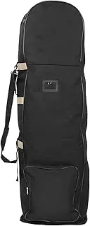 Golf Travel Bag, Golf Travel Bag with Wheels, Foldable 600d Oxford Golf Aviation Bag, Golf Club Case Storage Pouch, Club Glove Golf Travel Bag