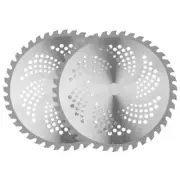NNEMB 2x Carbide Tipped 40 Tooth Brush Cutter Blade Whipper Snipper Brushcutter