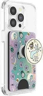 PopSockets Phone Wallet with Expanding Phone Grip, Phone Card Holder, Disney PopWallet - Sally's Deadly Nightshade