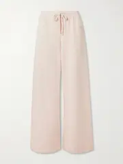 [ÉTERNE] ÉTERNE - Cotton-jersey Sweatpants - Pink - x large x large Pink