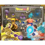 🔥金促咪24小時出貨🔥萬代 BANDAI 七龍珠 6吋可動公仔黃金弗利札VS 超藍悟空 FRIEZA BLUE GOKU