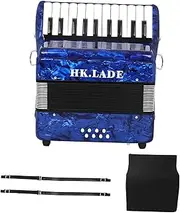 22 Keys 8 Bass Piano Accordion with Strap and Bag Educational for Boys and Girls Music Lover