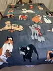 NWT Vera Bradley Throw Blanket in Holiday Dogs