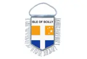 Flag Mini Flag Car Decoration Souvenir Coat of Arms English Isle Of Scilly Isles