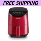 4-in-1 2.1 Qt Mini Air Fryer - Nonstick, Easy Clean & 30 Recipes Included