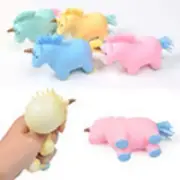 Luminous Unicorn Stress Ball Toy Squeeze Stres Relief Fidget Squishy Stress Ball