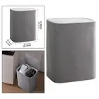 Folding Laundry Basket Laundry Basket with Lid Removable Elegant Utility Storage