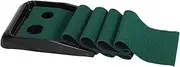 Indoor Golf Putting Trainer Foldable Practice Mat Green Fairway Pad for Home Office Grass