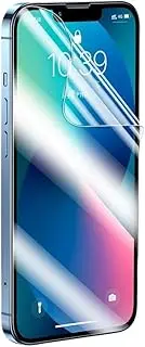 [2 Pack] Hydrogel Screen Protector For iPhone 16Plus iPhone 16&e iPhone 16Pro iPhone 16Pro Max Premium Quality Bubble Free, Anti-sratch High Transparency Flexible Film Protector (iPhone 16Pro)