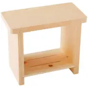 HINOKI Bath Chair Stool Large Wood Domestic Cypress Made In Japan IKEGAWA