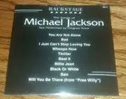 Backstage Karaoke 9817 ~ Michael Jackson ~ CD+G Karaoke ~ Michael Jackson ~ NEW