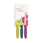 Wusthof Create Coloured Paring Knife Set of 3