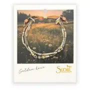 Mixed Media Beaded String Bracelet | Joy/Dalmatian Jasper/Gold