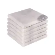 Argon Tableware Marble Square Coasters - 10cm - Pack of 6