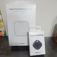 在飛比找蝦皮購物優惠-三星Samsung 原廠無線閃充充電器/智慧防丟器