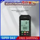 Electromagnetic Field Radiation Detector Electric Magnetic Field EMF Meter Black