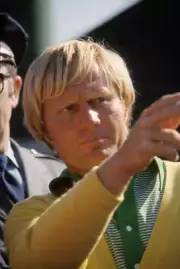 Jack Nicklaus during Thursday play at Augusta National. Augu - 1973 Old Photo 3