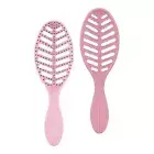 Wet Brush Go Green Speed Dry Pink Hair Brush for Fast Detangling and Drying
