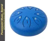 Mano Percussion 6" Tongue Drum C Diatonic - Blue MPC36BL