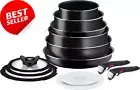 13-Piece Ingenio Easy Non-Stick Cookware Set, L1599243