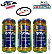 Goya Alcaparrado Manzanilla Olives Pimientos & Capers 8oz (227g) (3 Pack) - New