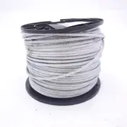 500' Dayton 3/16" Galvanized Steel Cable Rope 7X19, 2TAE9 SEE DESC