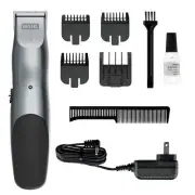 Wahl Groomsman 9 Piece Cordless Beard Trimmer Kit Stainless Steel Blades