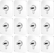 50pcs No Trace Screw Sticker Office Mounted Coat Rack Picture Hooks for Hanging Wall Mounted Screw Sticker Wall Screw Hanger Painting Hanger Nail-Free Wall Hanger