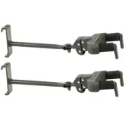 2PK Hercules Gridwall Hanger Wall Mount/Holder Auto-Grip for Acoustic Guitar BLK