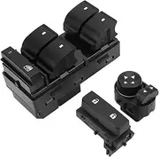 Car Power Window Switch Car Switch Electric Power Master Window Lift Switch for 1998-2010 1C0959855A