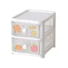 Storage Cabinet Drawer Type Organization Transparent Body Desk Storage Box Good