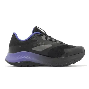 【NEW BALANCE】越野跑鞋 DynaSoft Nitrel V5 D 寬楦 女鞋 黑 藍 運動鞋 戶外 NB 紐巴倫(WTNTRTK5-D)