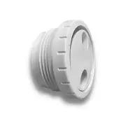AquaStar TS101 Therapeutic Spinner Jet White 1 1/2" MIP Thread (1 Pack)