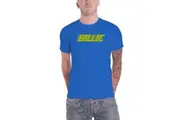 Billie Eilish Unisex Adult Racer Logo T-Shirt (Mid Blue) - UTRO6406