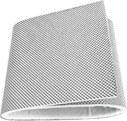 peastorm Exhaust Wrap Heat Shield Automotive Aluminum Material Muffler Wrap Insulation Armor, 12'' x 24'' silver