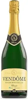Vendome Mademoiselle Non Alcoholic Organic Sparkling White Wine 750 ml