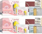 3D Clone Powder Stirring Set Children Keepsake Hands DIY Casting Kits for Couples, Adults, Keepsake – DIY Plaster Statue Cast Kit(Two Set)