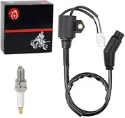 Ignition Coil & Spark Plug For Polaris Hawkeye 300 2006-2011 Sportsman 300 2008-2010 3089910