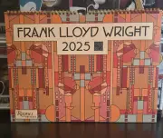 2025 Wall Calendar Frank Lloyd Wright NEW Geometric Designs Architecture