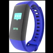 Bakeey HC969 Blood Pressure Heart Rate Monitor Sport Mode Fitness Tracker bluetooth Smart Wristband 24 BLACK