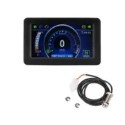 Universal Motorcycle LCD Display Cluster Replaceable Speedometer1838