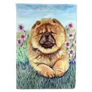 "Caroline's Treasures 7020CHF Chow Chow Flag Canvas, Large, Multicolor"