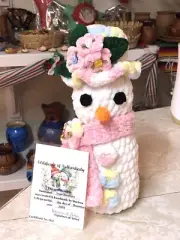 Hand Crocheted ‘Sugar Snowflake’ Snowman ⛄️ With Certificate Of Authenticity