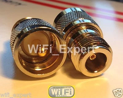4 Pack UHF PL259 Male Plug to N Type Female RF Connector Adapter USA