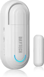 Door Alarm Sensor Volume Adjustable Door Open Chime 0-120 Db Window Alarm with 4