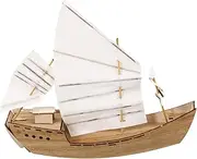 MUELODSIC Build Your Own Wooden Sailboat Model Kit DIY Wood Ship Craft for Enhance Creativity Manual Dexterity Family Bonding Activity Detailed Wooden Ship Puzzle Model