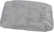 MUCKLILY 1Pc Detachable Diaper Change Pad Cover Breathable Grey Table Cover for Easy to Use Changing Mat for Diaper Changes and Massage Tables